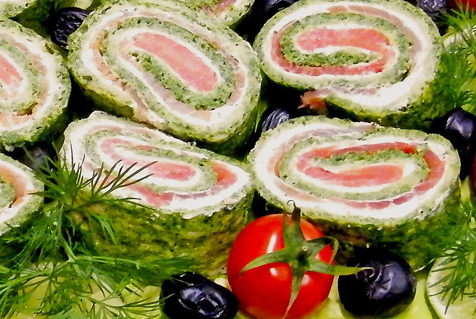 Lachs Spinat Rolle Von Hirlitschka Chefkoch