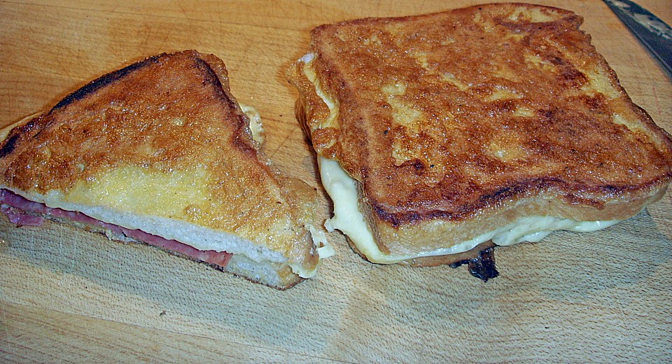 Schinken K Se Toast Aus Der Pfanne Von Draconia Chefkoch