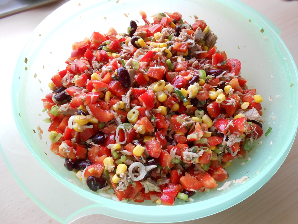 Thunfisch Mais Salat Mexikanisch Von Kr Melmonster Chefkoch