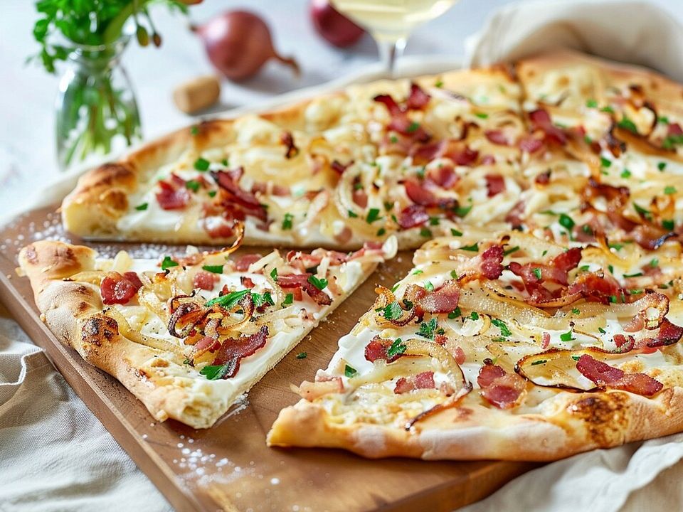 Einfacher Flammkuchen Selber Machen