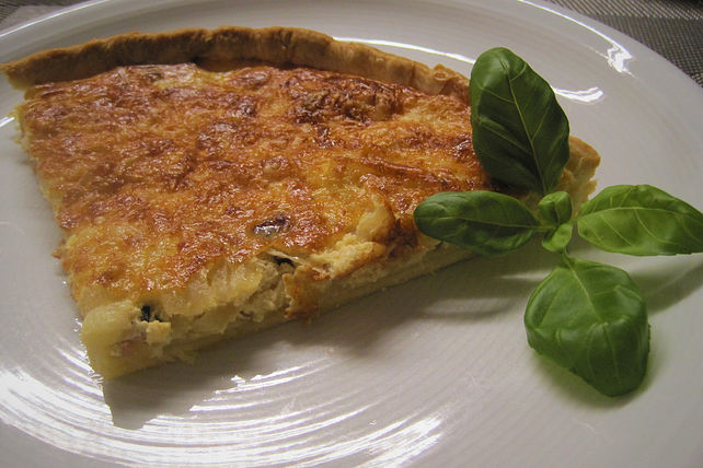 Quiche Mit Speck Und Zwiebeln Von Honigblume Chefkoch