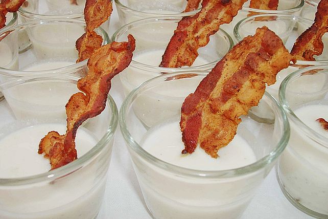 Topinambur Milchshake Mit Baconsegel Von Bushcook Chefkoch