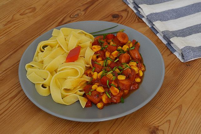 Buntes W Rstchengulasch Von Butterblume Chefkoch