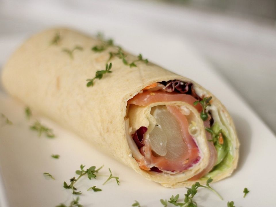 Lachs Spargel Wrap Von Funkelsteinchen Chefkoch