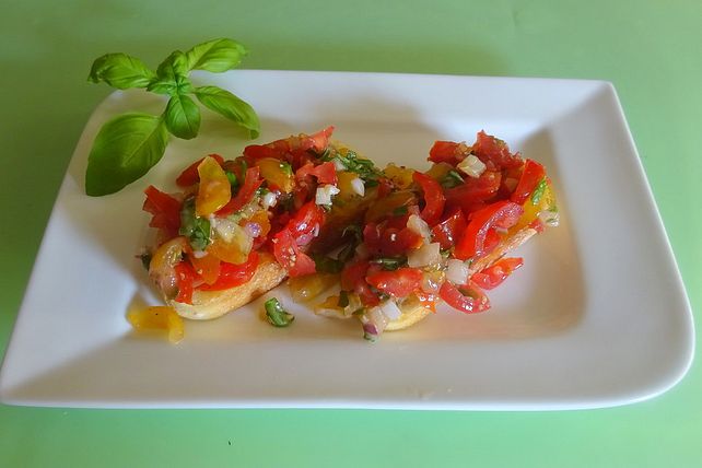 Bruschetta In Der Pfanne Von Alina Chefkoch