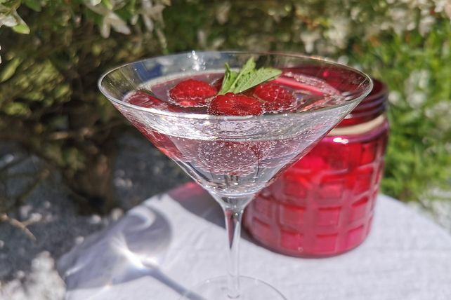 Sekt Mit Himbeeren Von Laabertasche Chefkoch