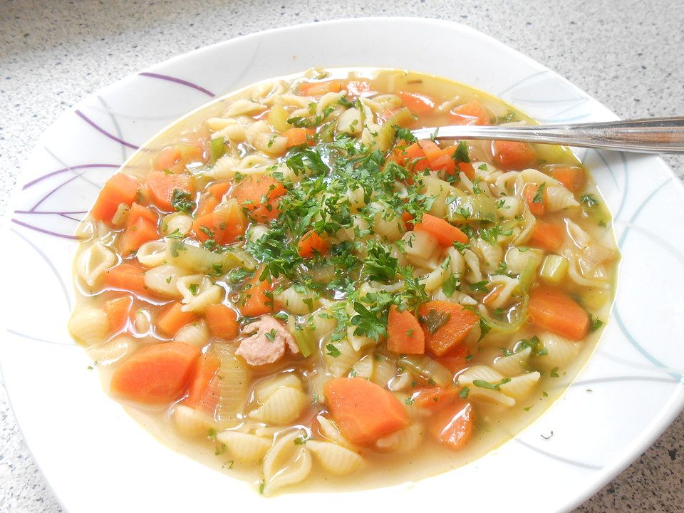 Einfache Gemüsesuppe von kaeserea Chefkoch