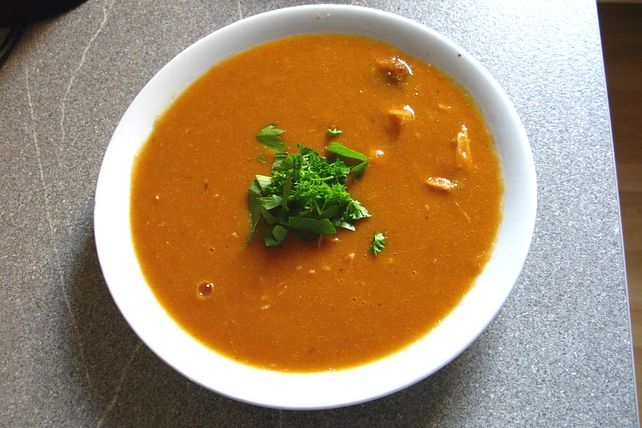 Vegane Suppe Von Roten Linsen Von Zimtig Chefkoch