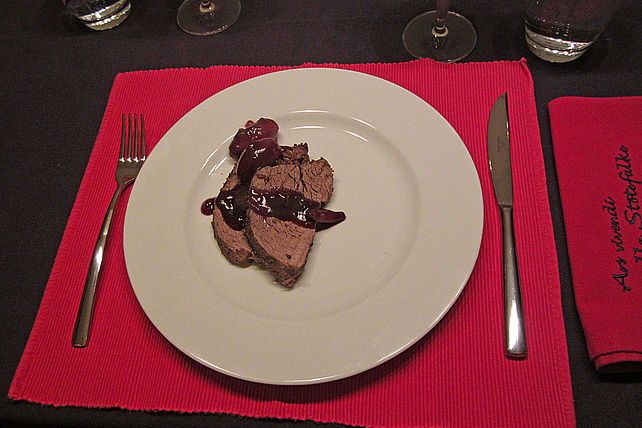 Rinderfilet In Rotwein Schalotten Sauce Von Stutzer Pb Chefkoch