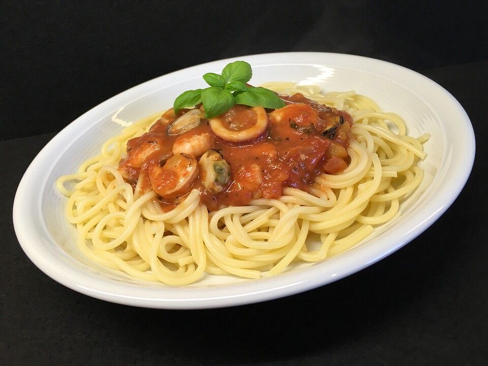 Spaghetti Frutti Di Mare Von Milksilas Chefkoch