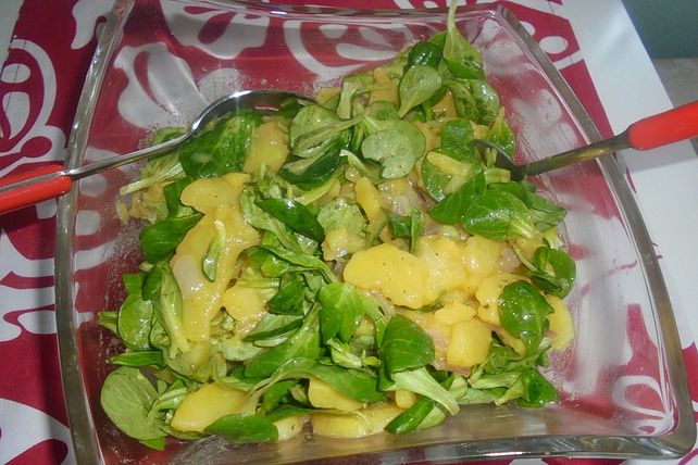 Kartoffelsalat Mit Feldsalat Von Modu Chefkoch