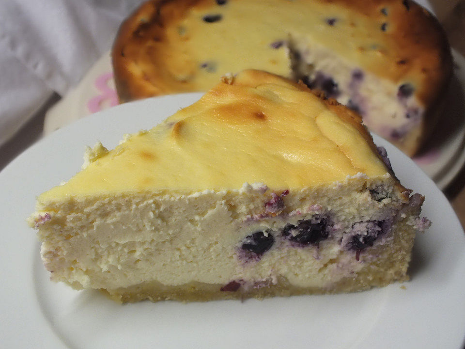 Limonen Blaubeer Käsekuchen von greenihornet Chefkoch