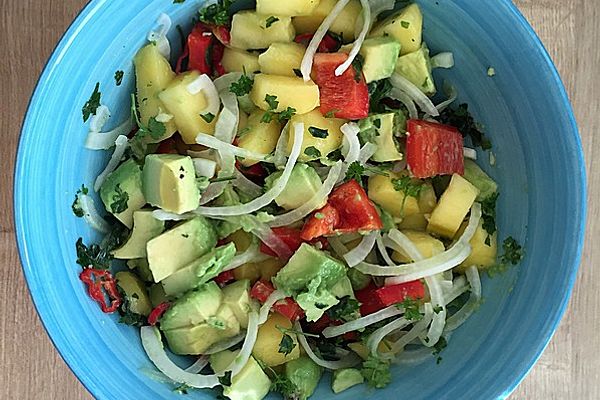 Mango Avocado Salat Von Ennui Chefkoch