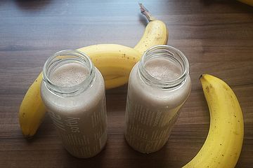 Erdnussbutter Bananen Shake Von Vanimar Chefkoch