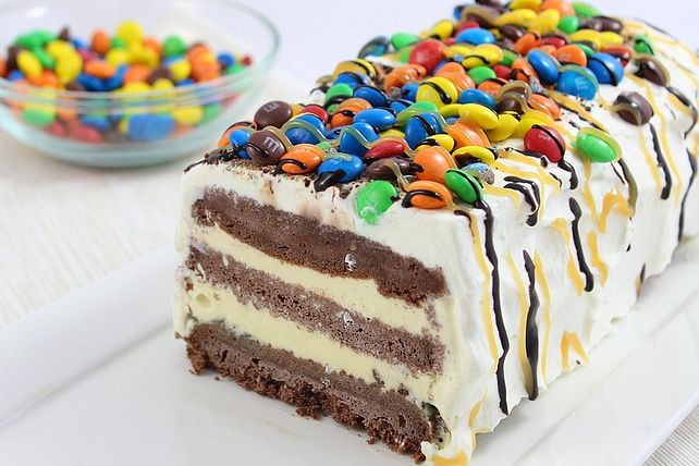 M M Ice Cream Cake Von Amerikanisch KochenDE Chefkoch