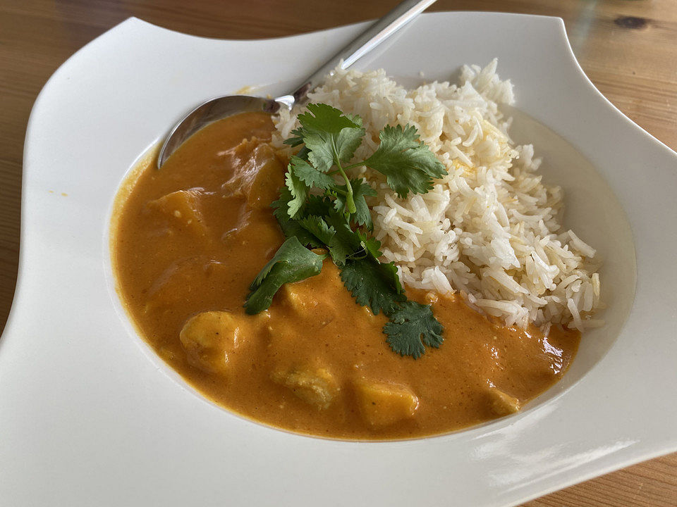 Indisches Chicken Mango Curry Von Missaleystair Chefkoch