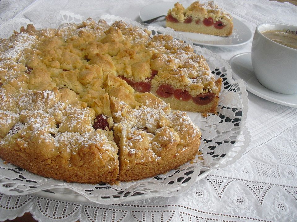 Kirsch Streuselkuchen Ganz Einfach Von Dunja Chefkoch