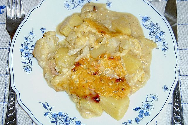 Kartoffel Auflauf mit Käse Béchamel von GoldDrache Chefkoch