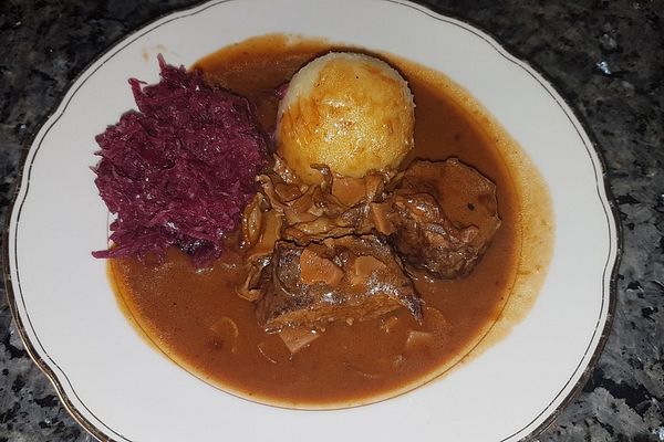 Schmorbraten Vom Rind Mit Steinpilzsauce Von Mami Goreng Chefkoch