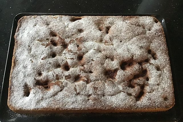 Schoko Kirsch Blechkuchen Von Sc Chefkoch