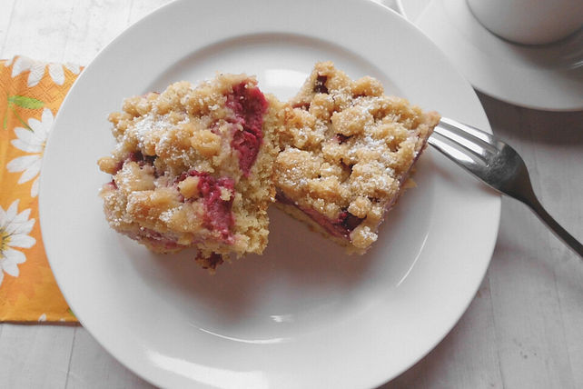 Pflaumenkuchen Mit Streuseln Auf Dem Blech Von Ulrike B Chefkoch