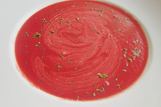 Rote Bete Suppe Mit Meerrettich Cr Me Fraiche Von Ela Chefkoch