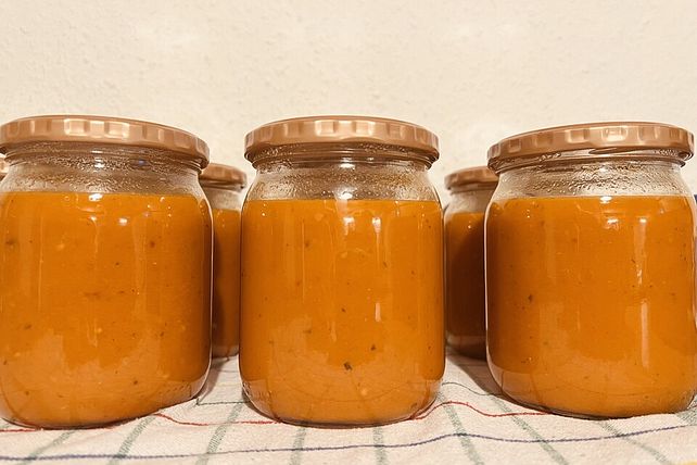 Tomatenso E Auf Vorrat Von Baeckerin Chefkoch