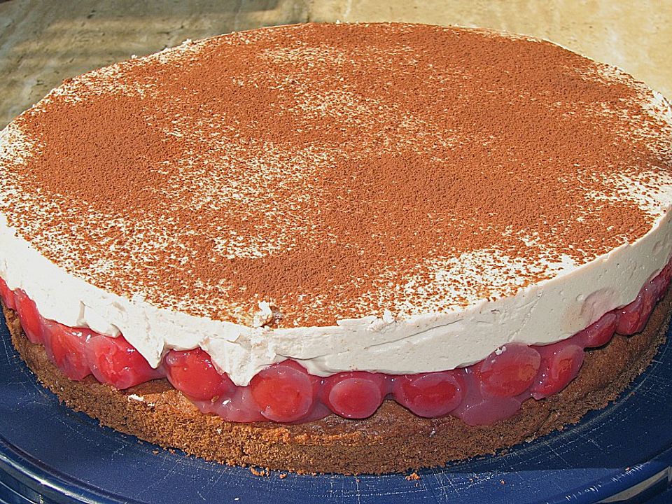 Cappuccino Kirsch Torte Von Wuschel27 Chefkoch