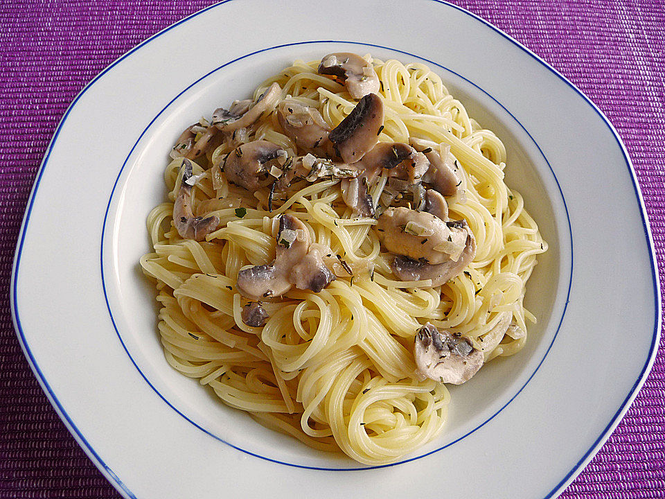 Champignon Spahetti Rezepte Suchen