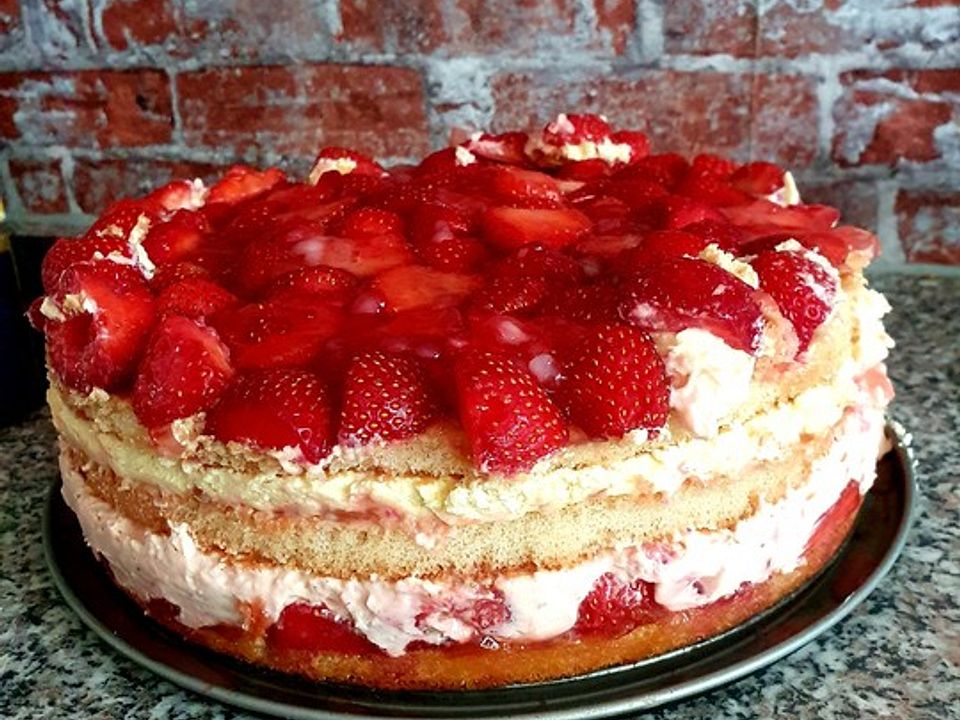 Erfrischende Sommertorte Von Bonnie4 Chefkoch