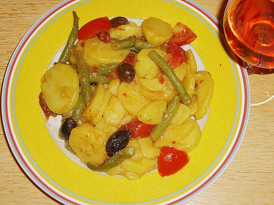 Mediterraner Kartoffelsalat Chefkoch