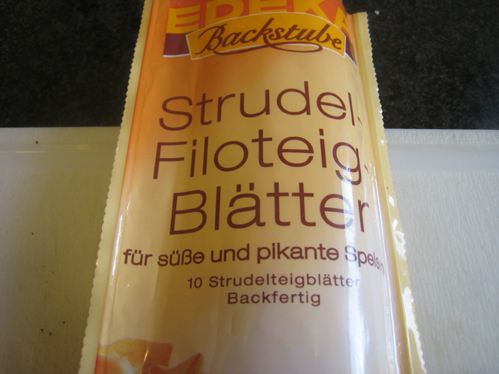 Strudelteigblätter Strudelteigblätter