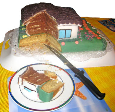 2 Motivtorte Unser Traumhaus Zum Eigenen Geburtstag