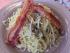 Spaghetti Carbonara mit Specktranchen