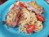 Piccata Spaghetti mit Datteltomaten aus dem Ofen