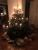 Weihnachtsbaum abends beleuchtet