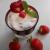 Yoghurt-Quark Creme mit Erdbeeren