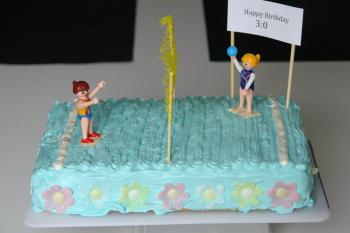 Volleyball-Torte