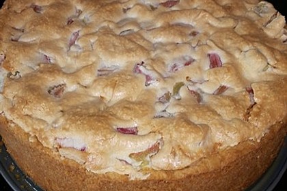 Rhabarber-Baiser-Kuchen (Bild)