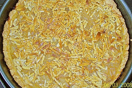 Apfelkuchen mit Bienenstichdecke (Bild)