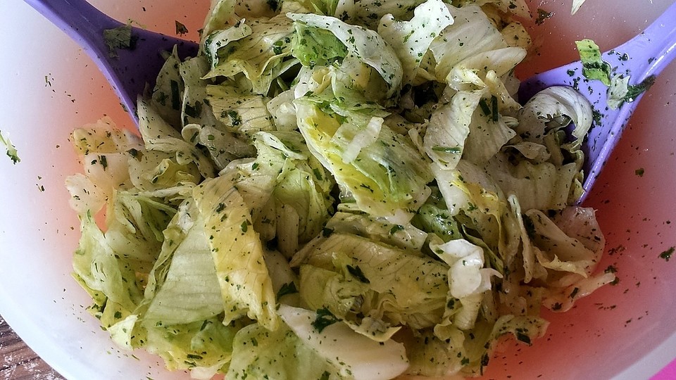 Salat mit Essig und Öl von Christ.Koenig | Chefkoch.de