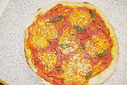Pizza Margeritha (Bild)