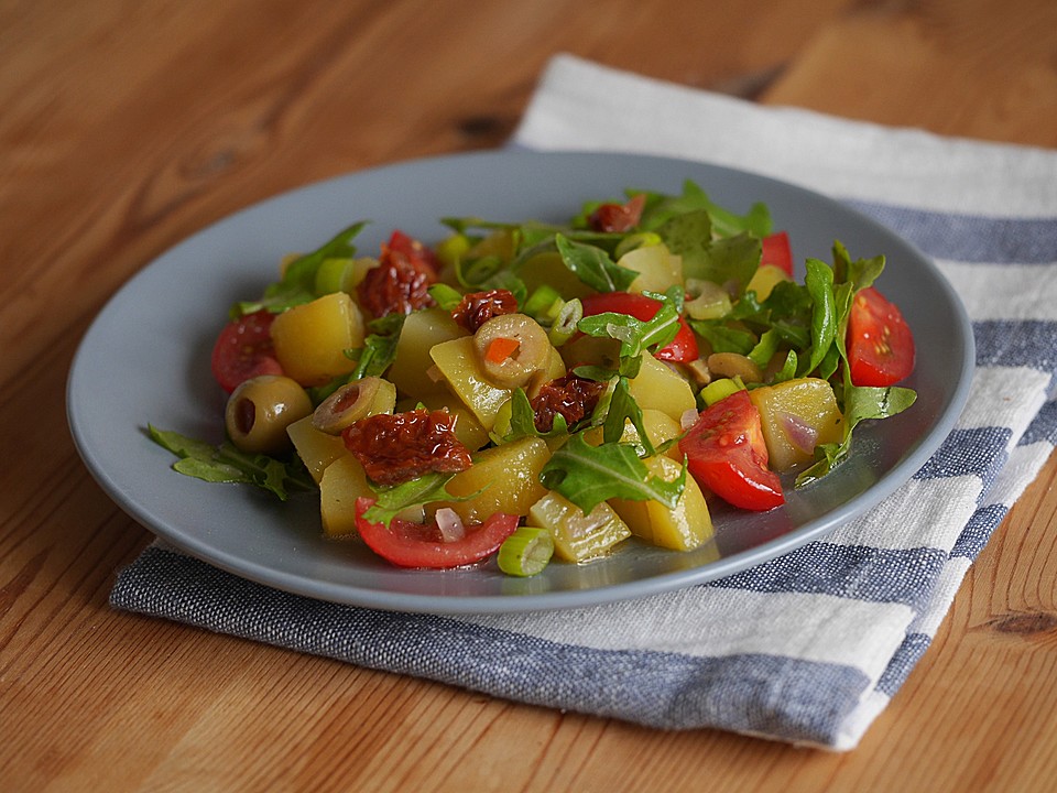 Mediterraner Kartoffelsalat Von Chefkoch