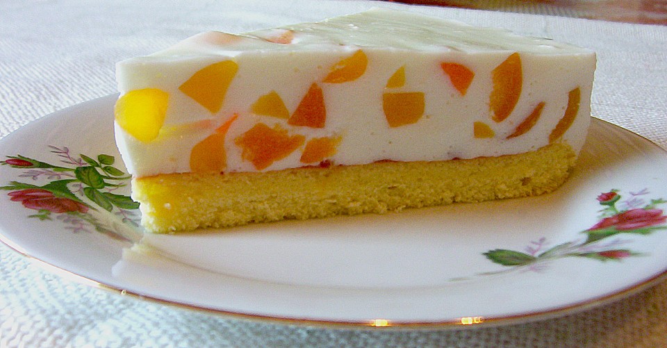 Pfirsich - Joghurt Torte mit Vanillehauch von Seelenschein | Chefkoch