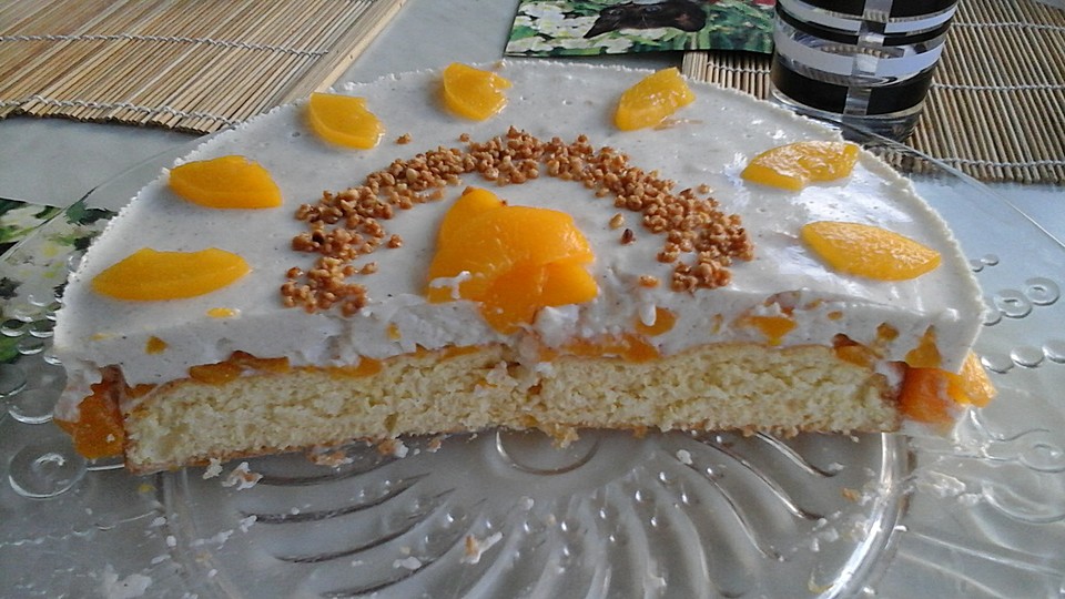 Pfirsich - Joghurt Torte mit Vanillehauch von Seelenschein | Chefkoch
