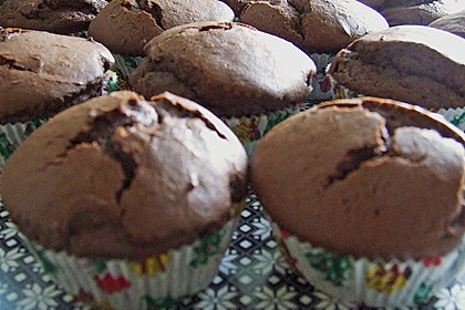 Erdnussbutter - Schokoladen - Muffins (Bild)