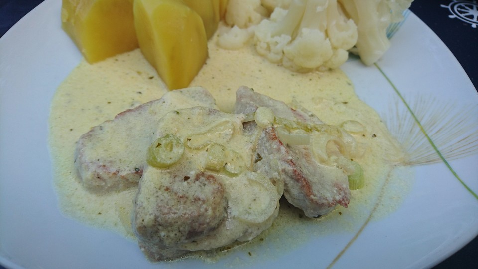 Schweinefilet In Sahnesauce Von Gabbini Chefkoch