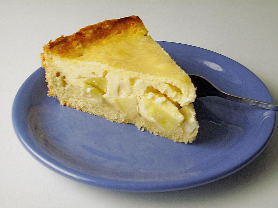 Apfel-Vanillekuchen mit Crème fraîche von Sugar04 | Chefkoch