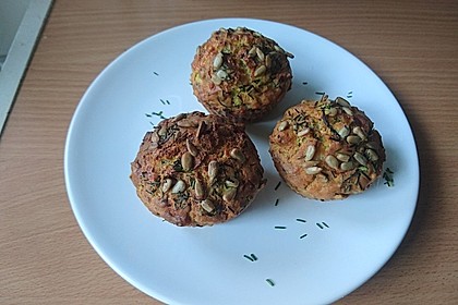 Zucchini - Muffins (Bild)