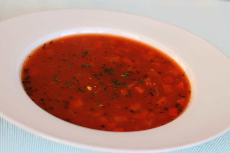 Einfache Paprika - Tomaten - Suppe von elanda | Chefkoch.de